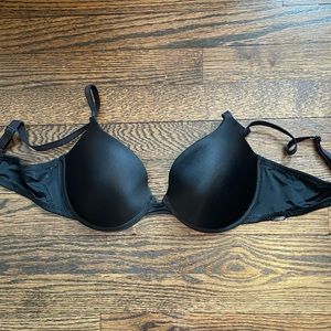 Calvin Klein Push Up Bra Padded Underwire- Black 36C BNWOT